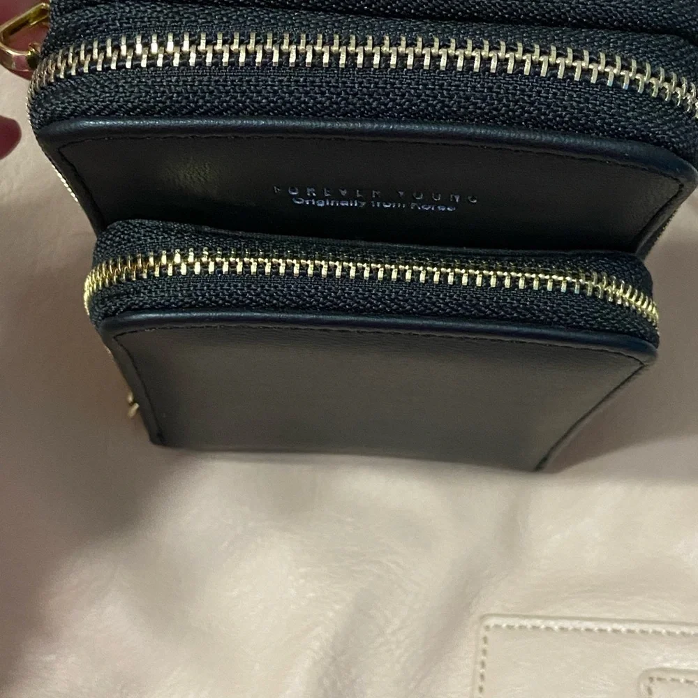 NWOT - unbranded Black crossbody purse
